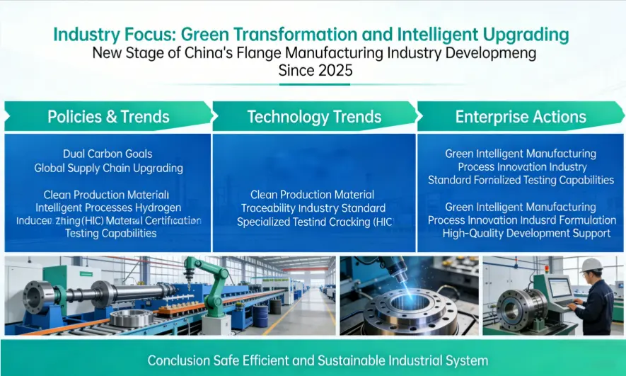 Industry Focus: Green Transition and Intelligent Upgrades Lead New Trends in Flange Manufacturing
